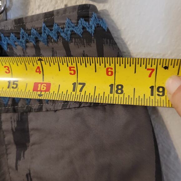 Esprit Gray and Blue Mini Skirt Vintage 90s - Picture 7 of 8